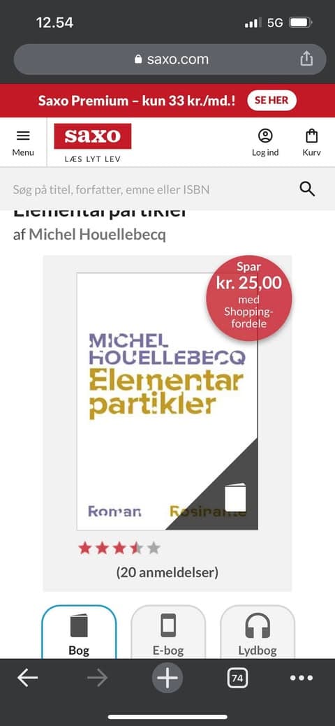 Aften med Elementarpartiklerne